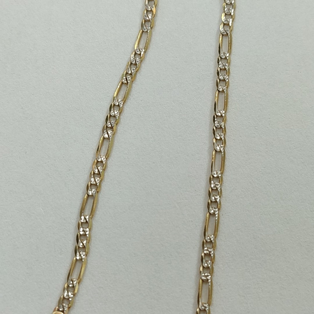 CADENA, MEDALLA RELIGIOSA ORO 14 K 5.5 GRMS (SEMINUEVO)
