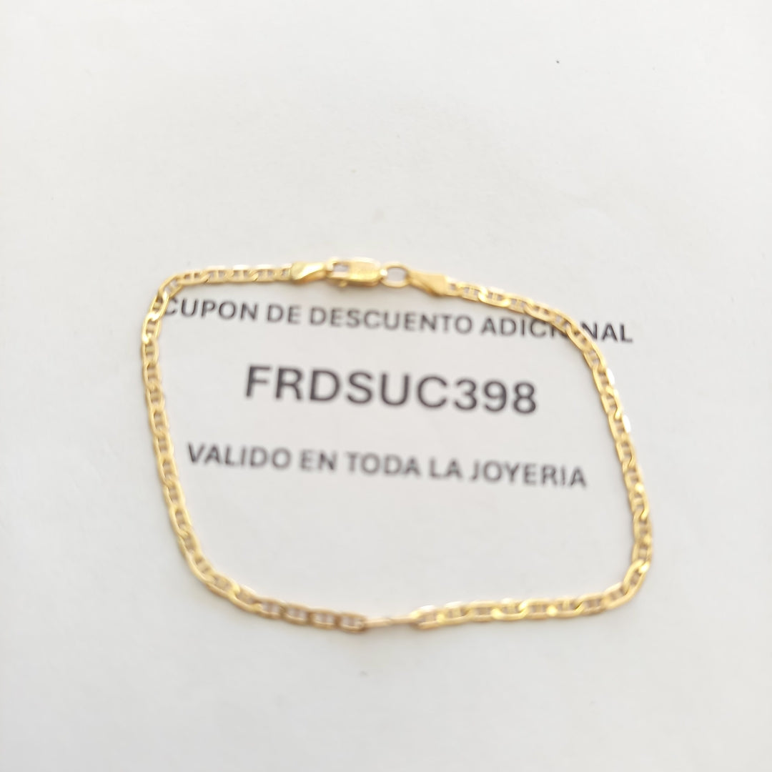 PULSERA ORO 14 K 2.2 GRMS (SEMINUEVO)
