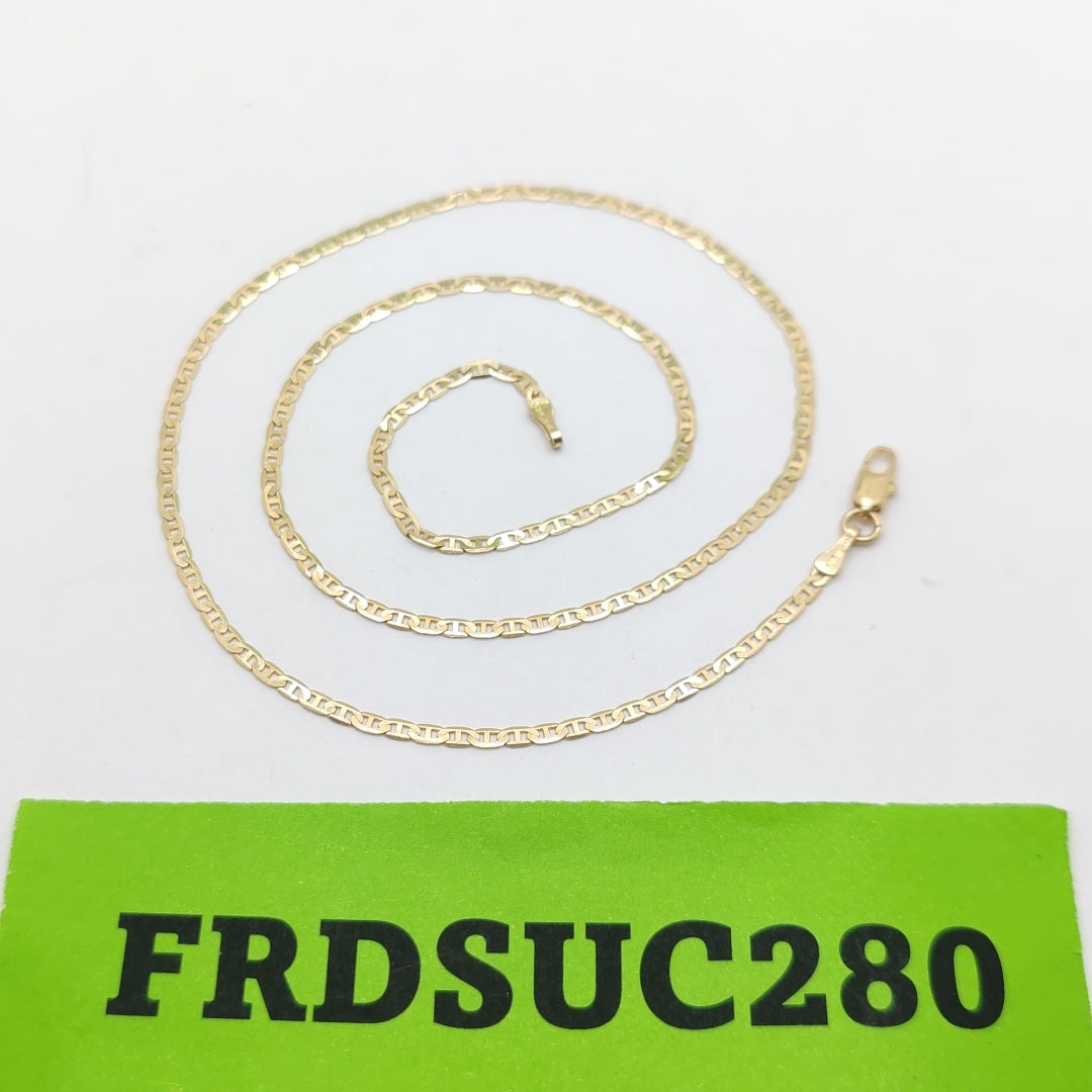 CADENA ORO 14 K 2.5 GRMS (SEMINUEVO)