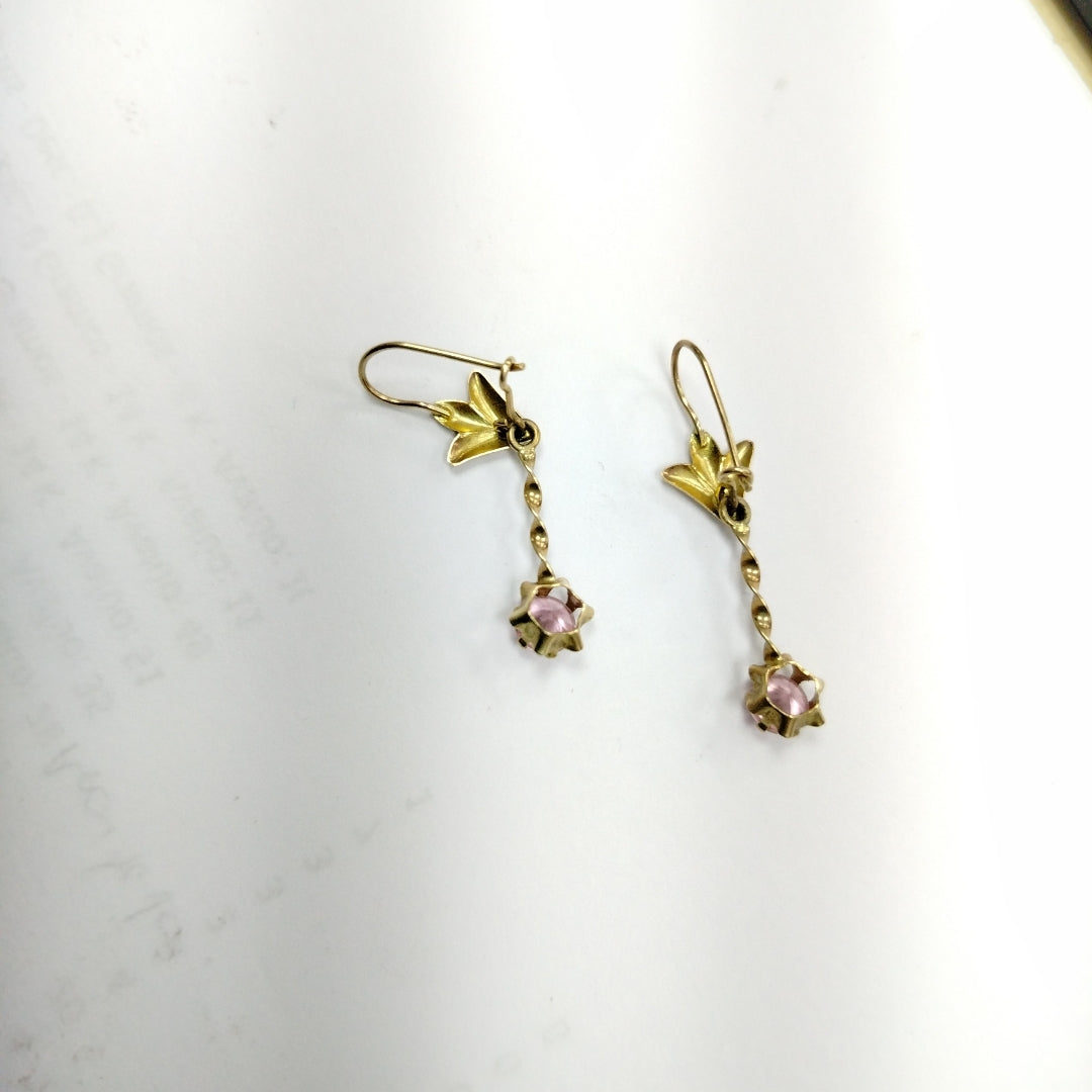 ARETES PAR ORO 10 K 1.4 GRMS (SEMINUEVO)
