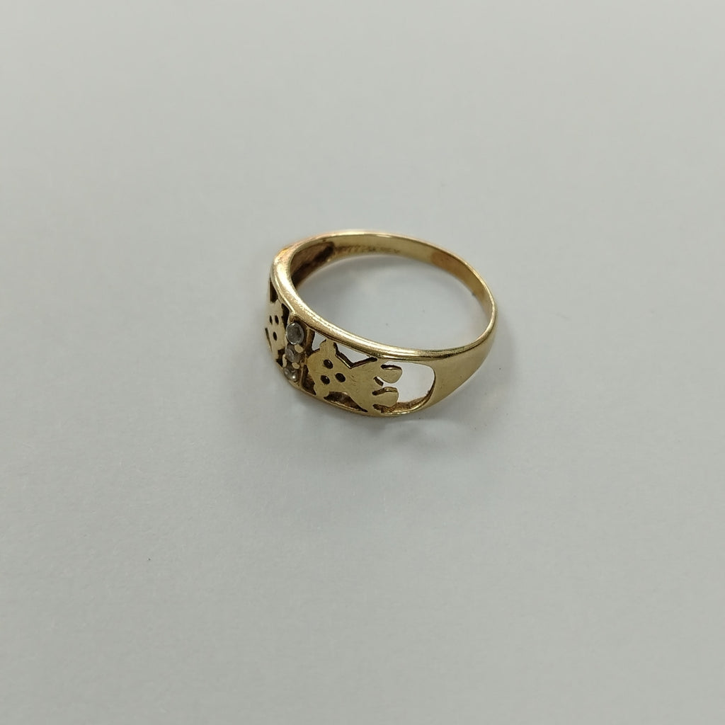 ANILLO ORO 14 K 1.8 GRMS (SEMINUEVO)