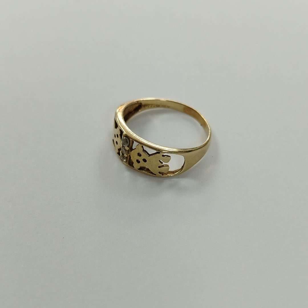 ANILLO ORO 14 K 1.8 GRMS (SEMINUEVO)