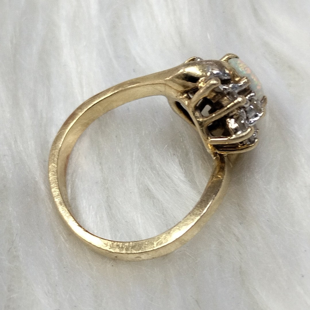ANILLO ORO 14 K 4.7 GRMS (SEMINUEVO)