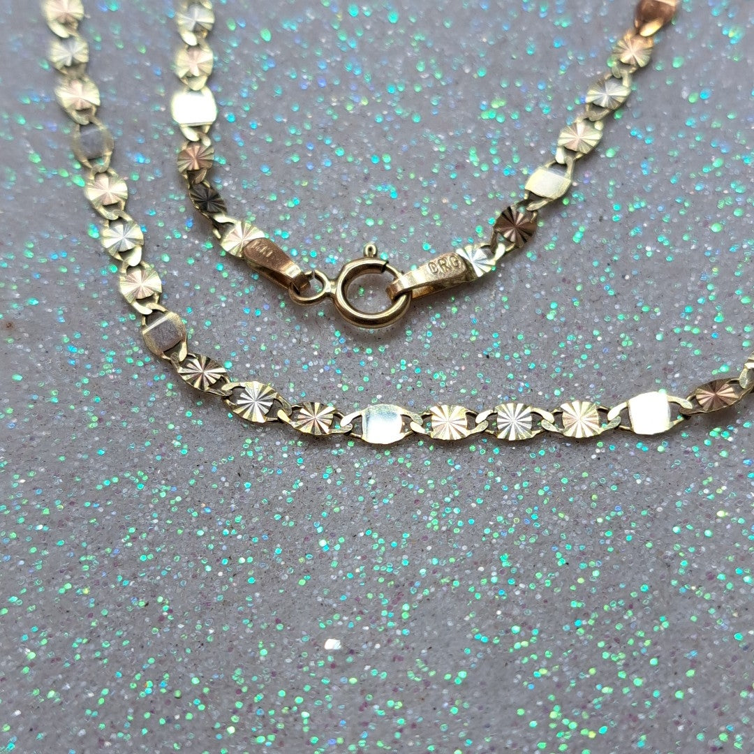 CADENA ORO 14 K 2,30 GRMS (SEMINUEVO)