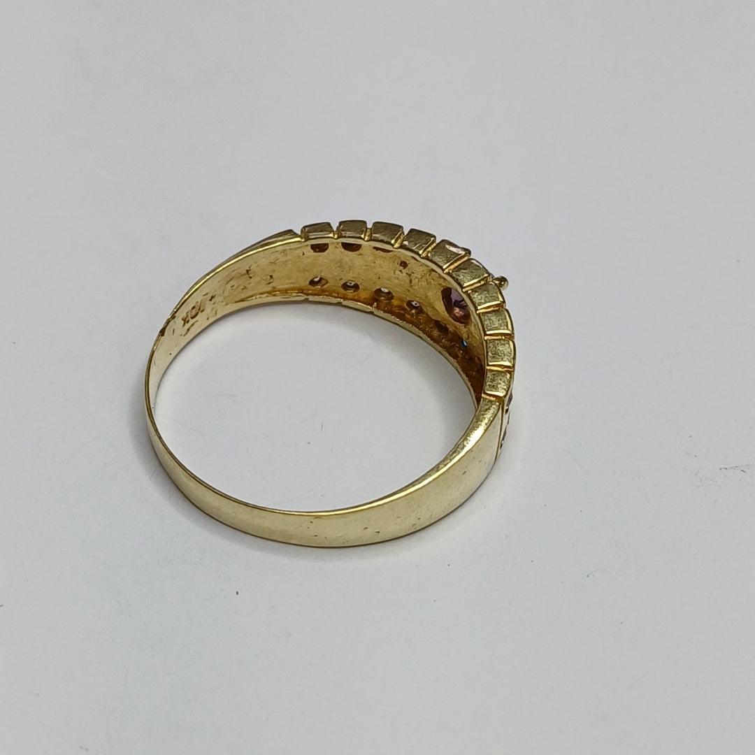ANILLO ORO 10 K 3,70 GRMS (SEMINUEVO)
