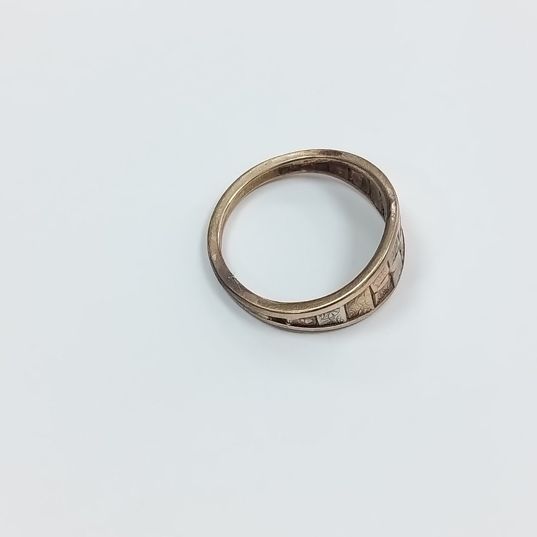 ANILLITO ORO,ORO COMBINADO 8 K 3,10 GRMS (SEMINUEVO)