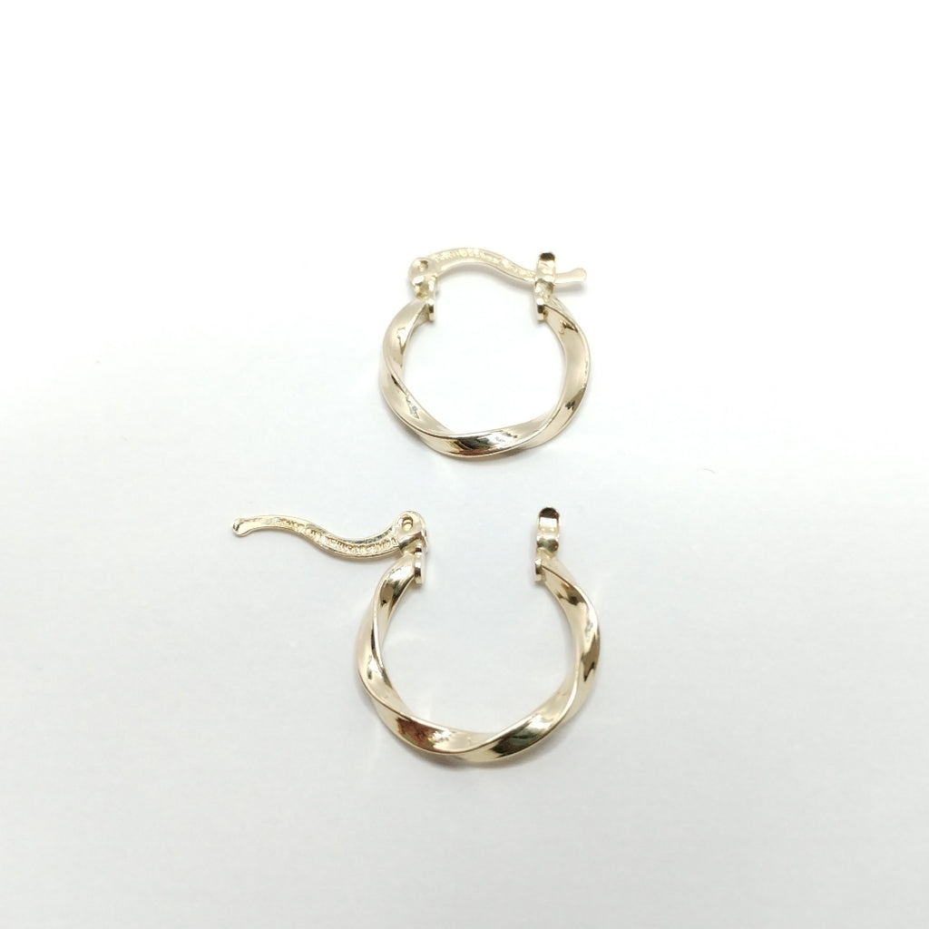 ARETES ARRACADAS TORZAL 14K 1.1 GR (NUEVO)