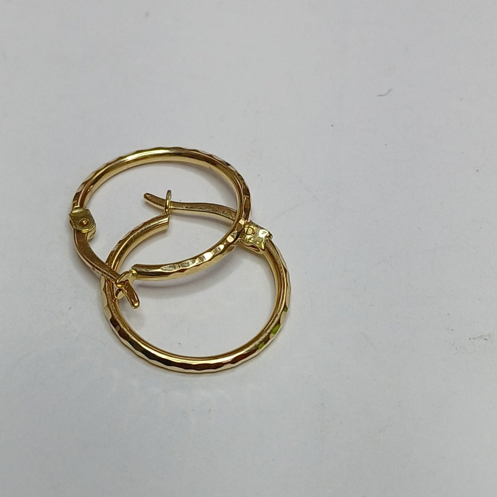 ARRACADAS PAR ORO 14 K 1,20 GRMS (SEMINUEVO)