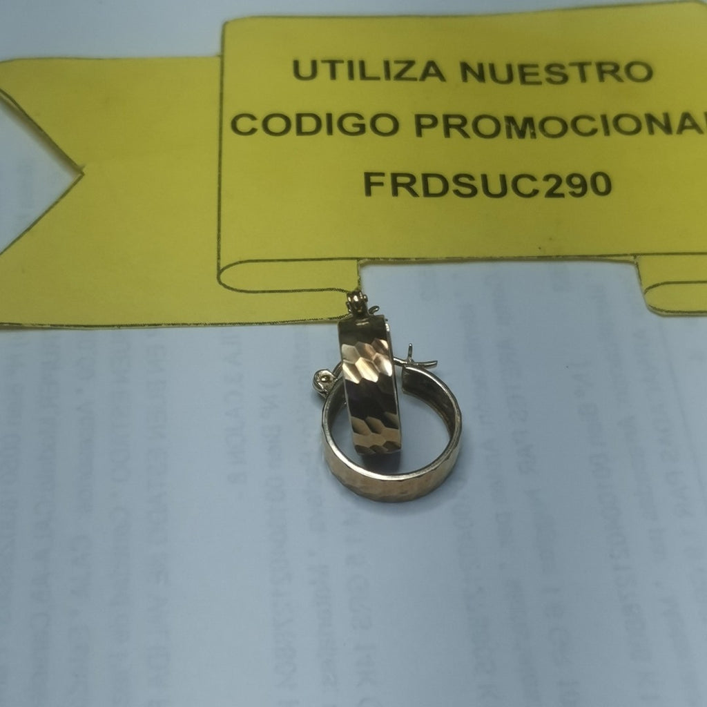 ARETES PAR ORO 10 K 1.6 GRMS (SEMINUEVO)