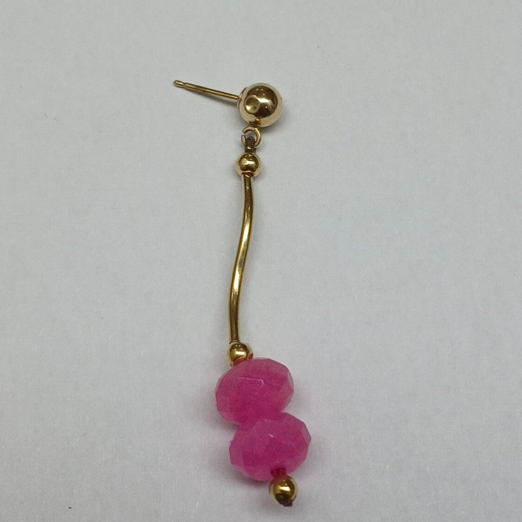 BROQUELES PAR ORO 14 K 2,80 GRMS (SEMINUEVO)