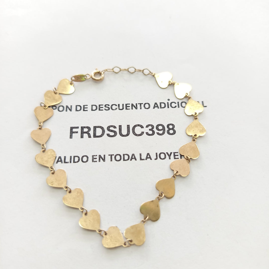 PULSERA ORO 10 K 2.3 GRMS (SEMINUEVO)