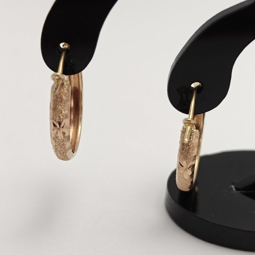 ARRACADAS PAR ORO 14 K 1,60 GRMS (SEMINUEVO)