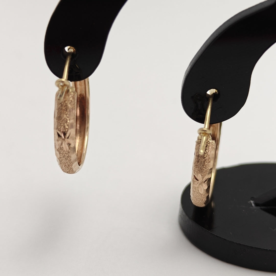 ARRACADAS PAR ORO 14 K 1,60 GRMS (SEMINUEVO)