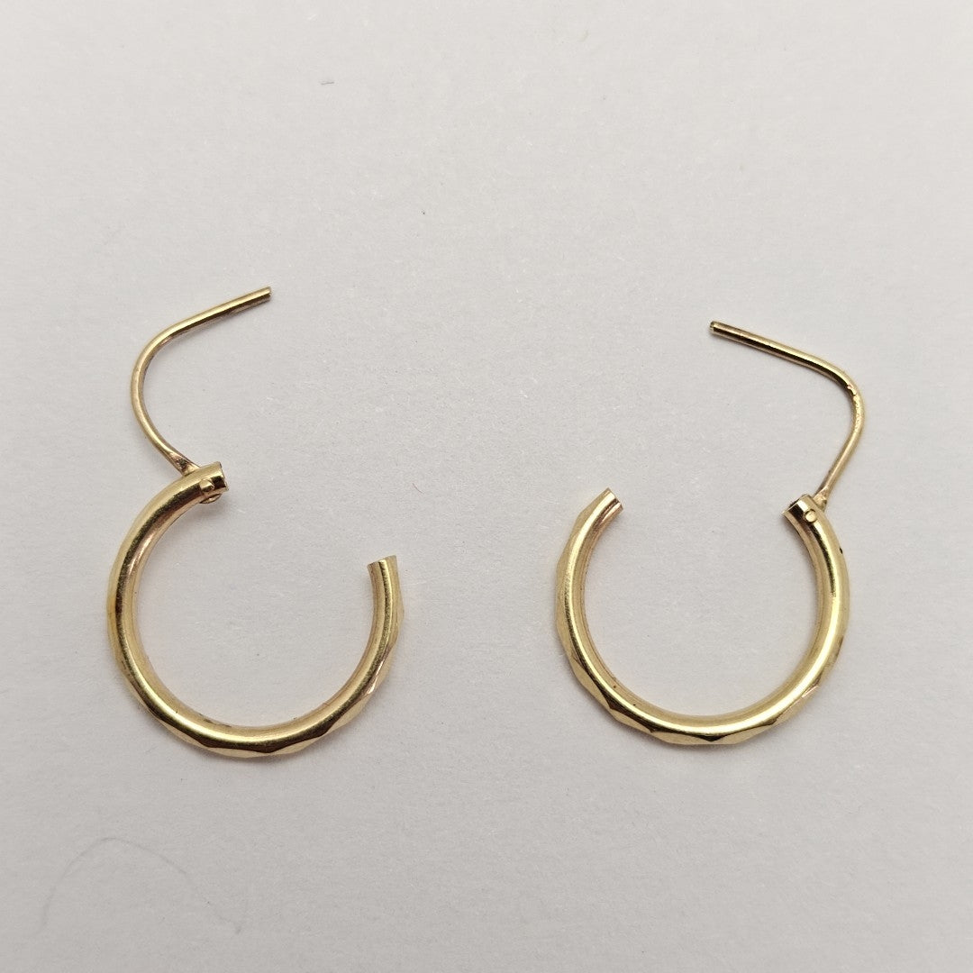 ARRACADAS PAR ORO 14 K 0,80 GRMS (SEMINUEVO)