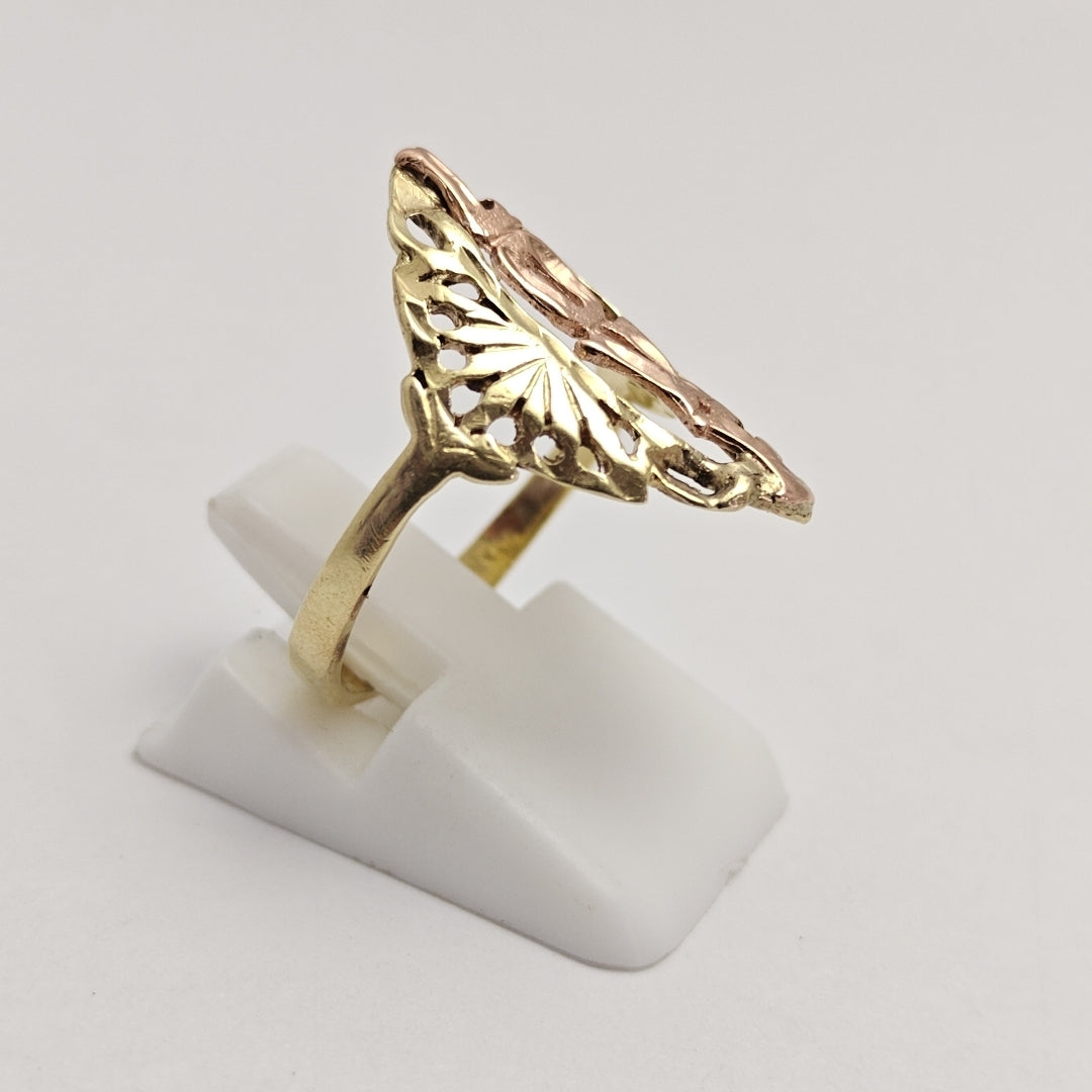 ANILLITO ORO COMBINADO 14 K 2.6 GRMS (SEMINUEVO)