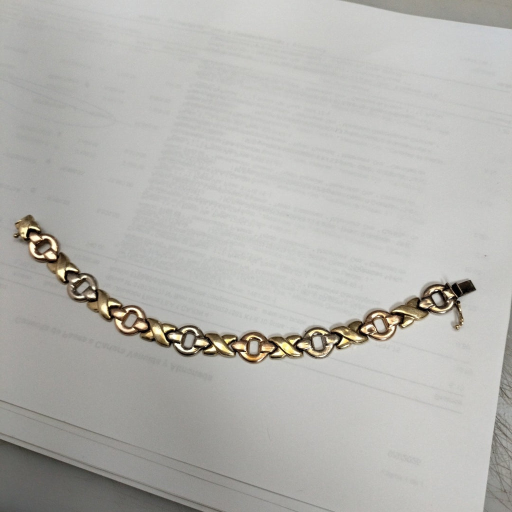 PULSERA ORO 14 K 11.3 GRMS (SEMINUEVO)