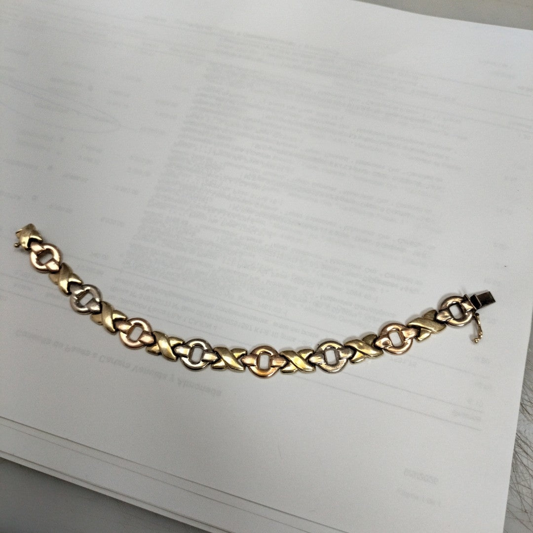 PULSERA ORO 14 K 11.3 GRMS (SEMINUEVO)