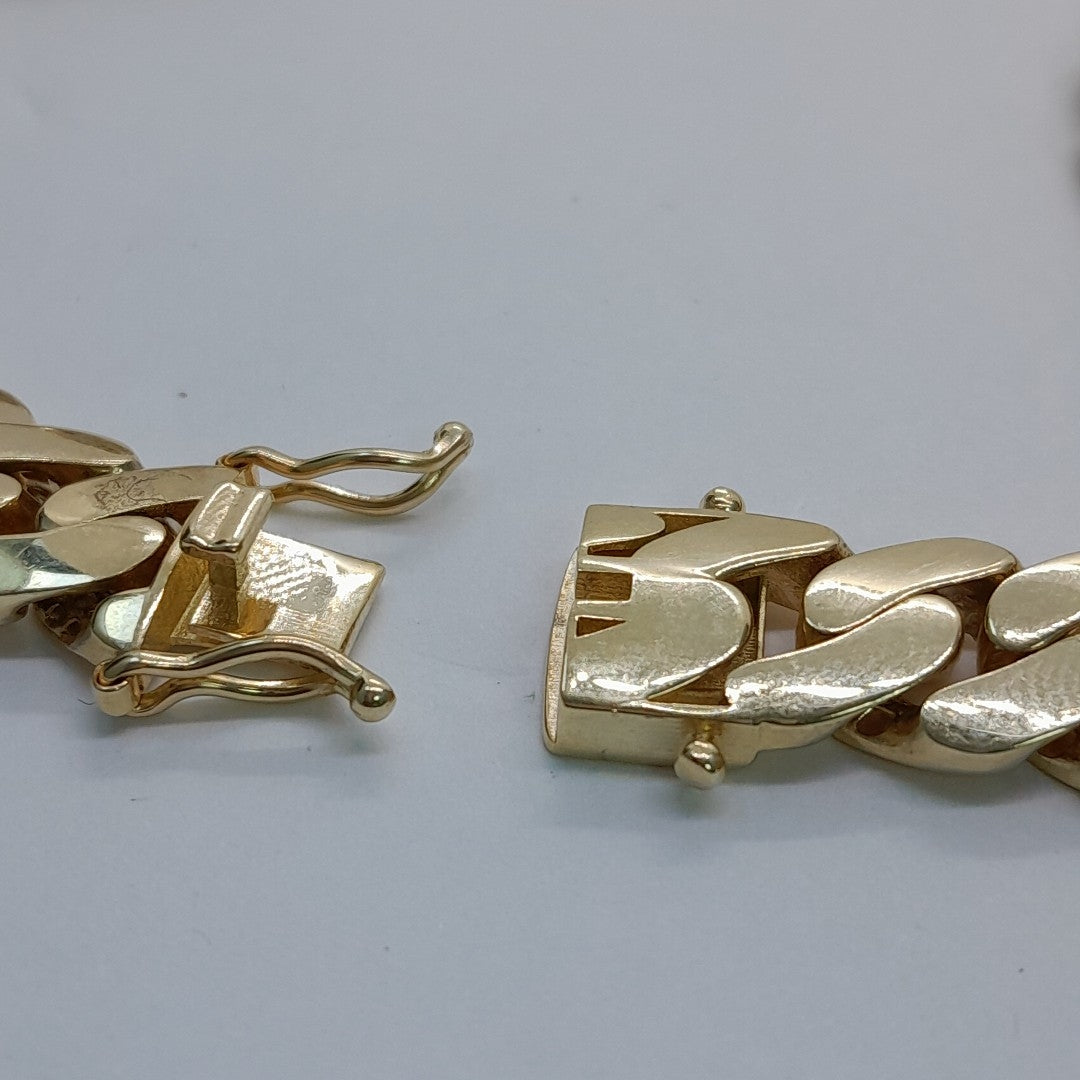 CADENAS BARBADA AMARILLA ORO 10K 47.6 (NUEVO)