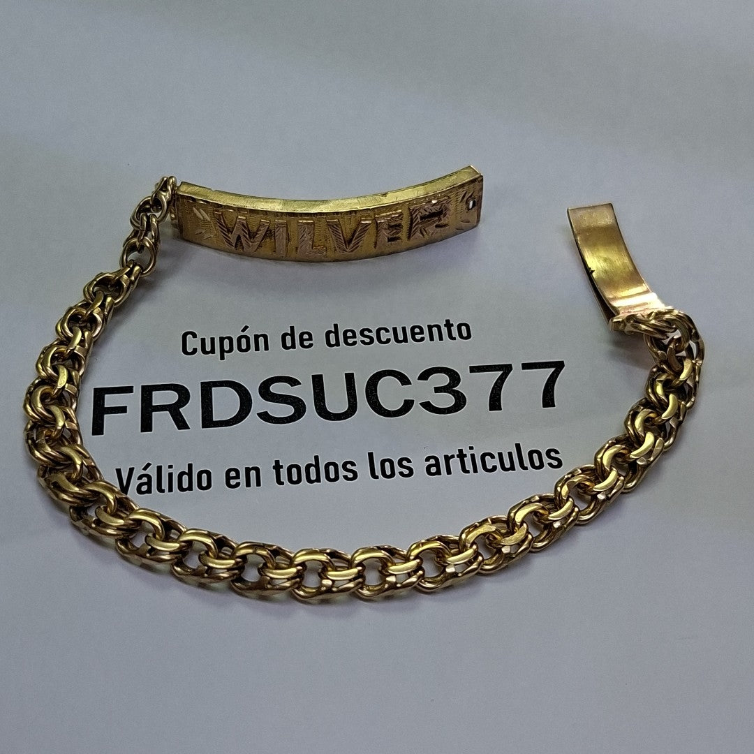 ESCLAVA ORO 10 K 21.9 GRMS (SEMINUEVO)