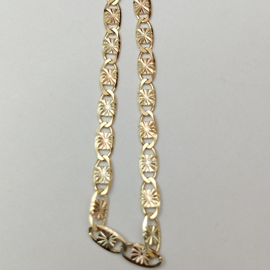 PULSERA GUCHI 14K 18 CM 3 GR (NUEVO)