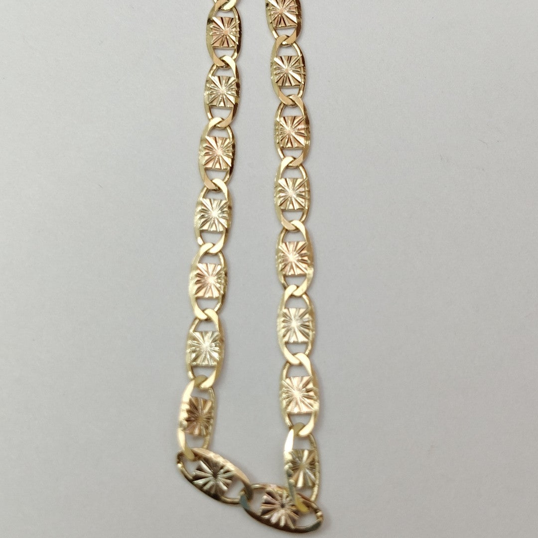 PULSERA GUCHI 14K 18 CM 3 GR (NUEVO)