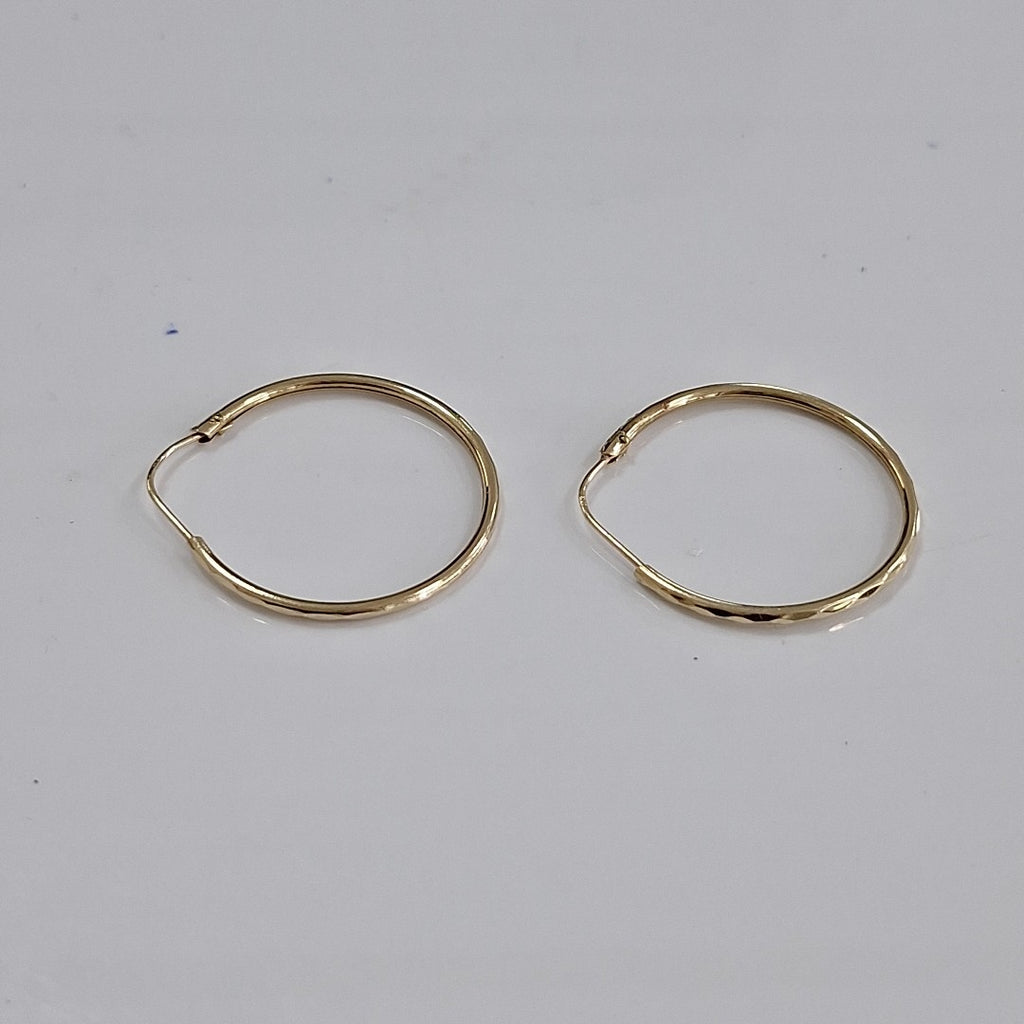 ARRACADAS PAR ORO 10 K 1.3 GRMS (SEMINUEVO)