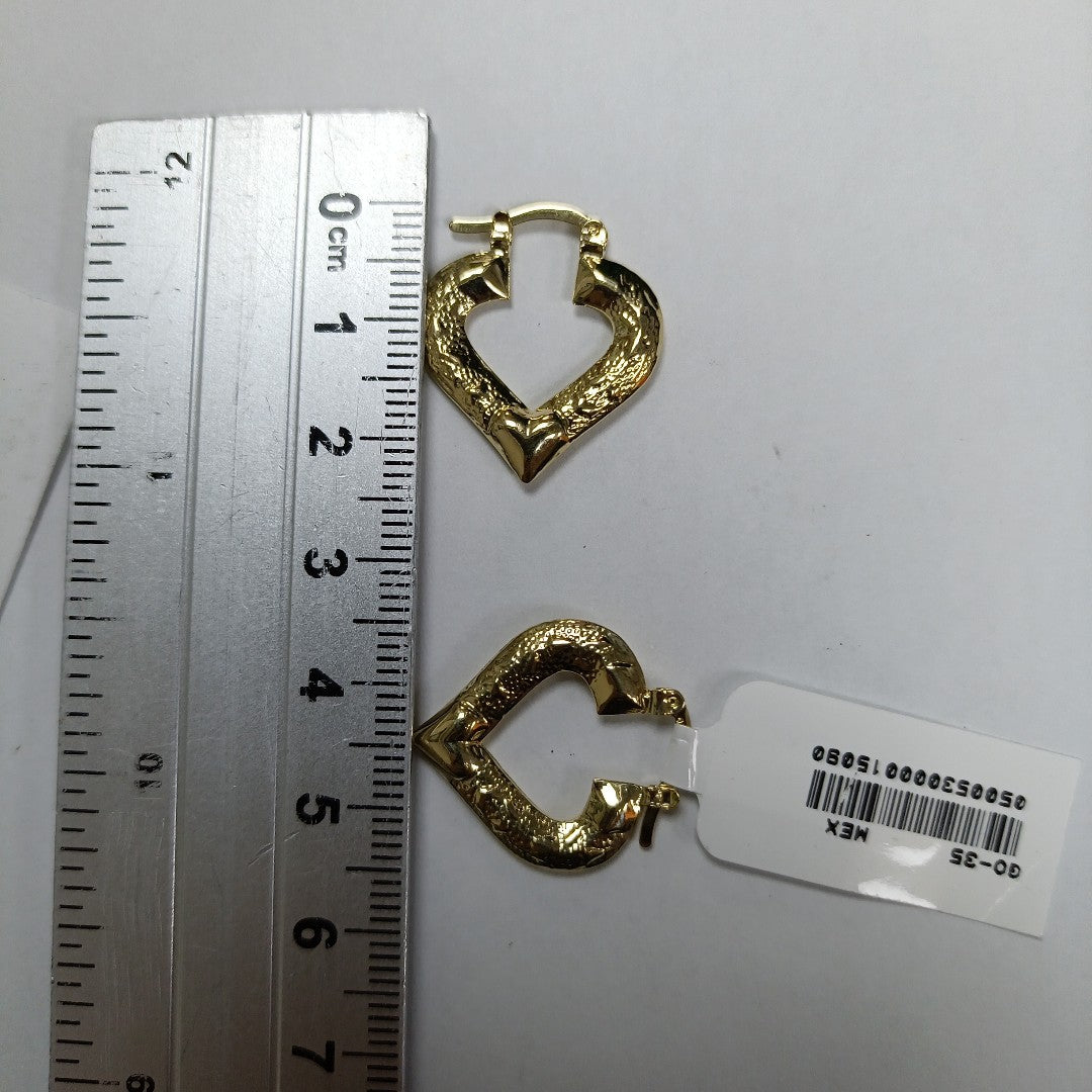 ARETES ARRACADAS 14K 1.8 GR (NUEVO)