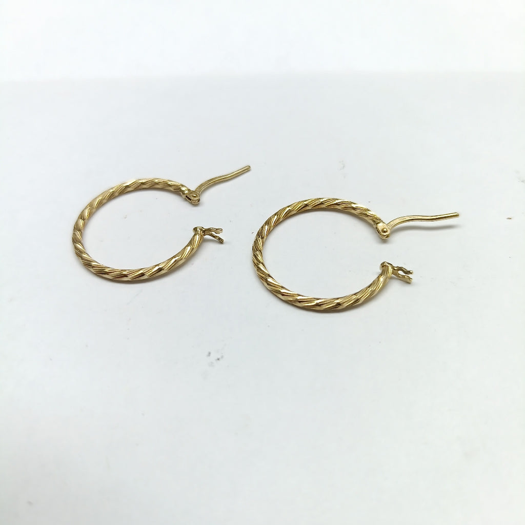 ARRACADAS PAR ORO 10 K 1.6 GRMS (SEMINUEVO)