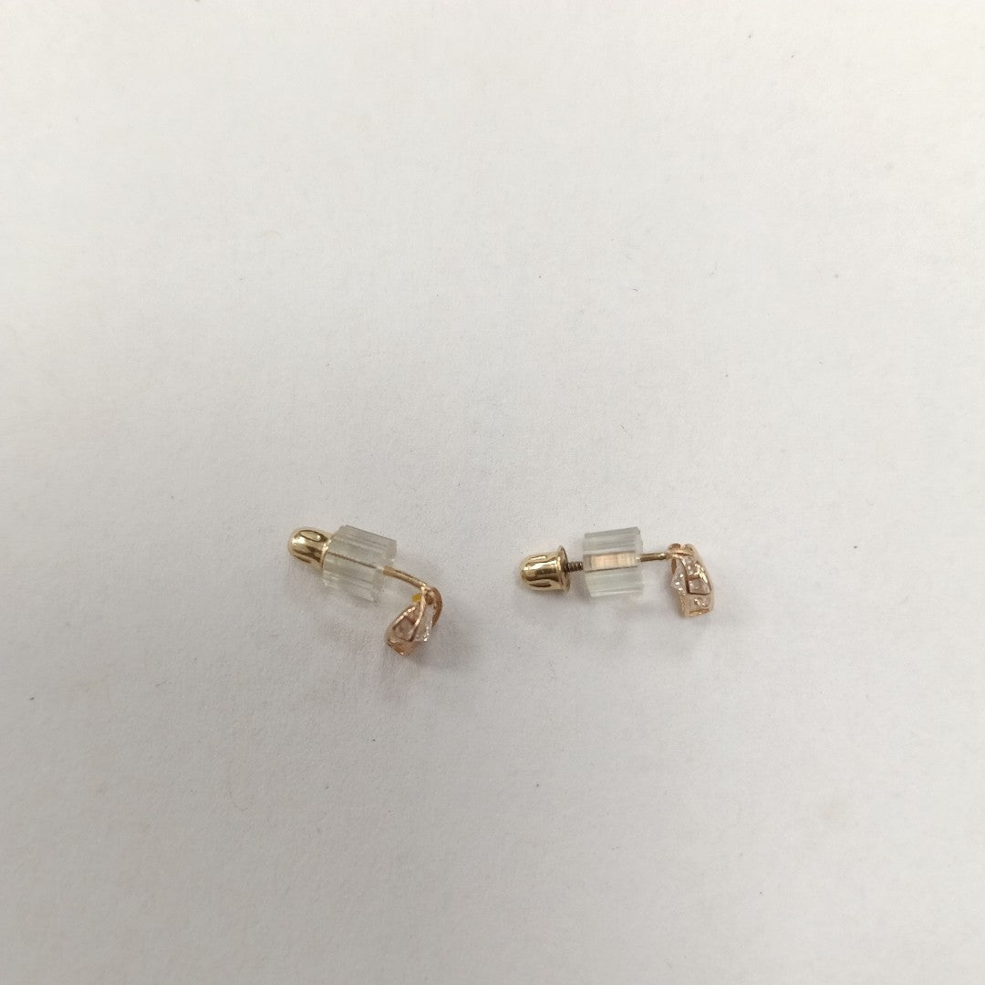 BROQUELES PAR ORO 14 K 0,30 GRMS (SEMINUEVO)