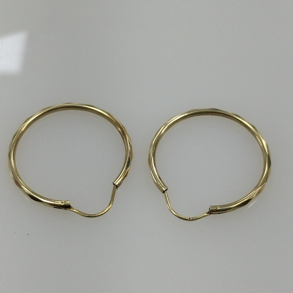ARRACADAS PAR ORO 14 K 1.8 GRMS (SEMINUEVO)