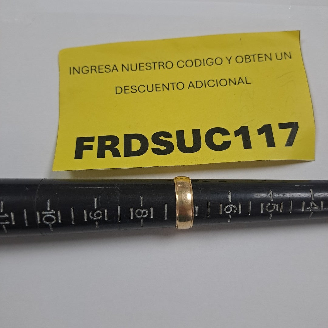 ARGOLLA ORO 14 K 2,20 GRMS (SEMINUEVO)