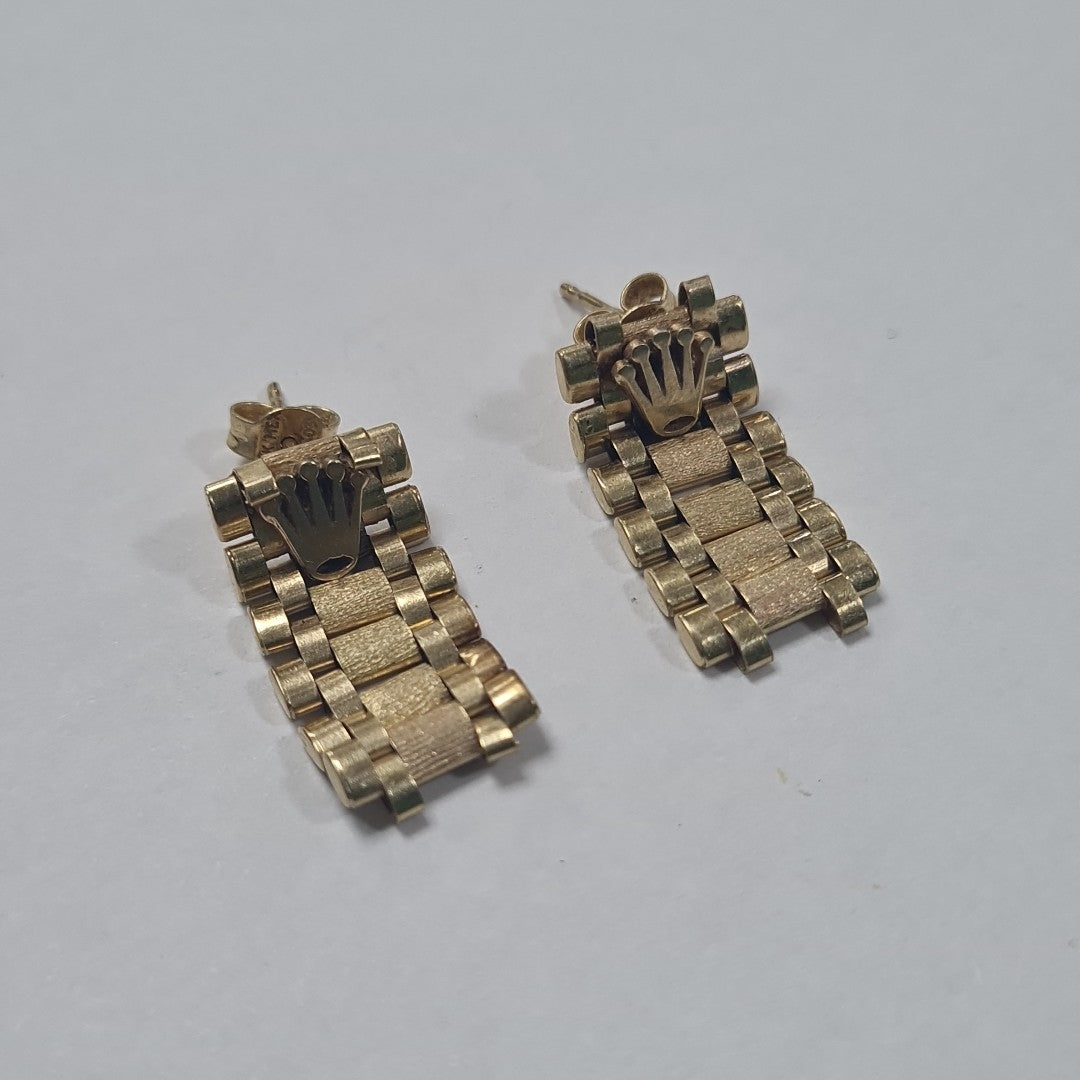 ARETES PAR ORO 14 K 4.2 GRMS (SEMINUEVO)