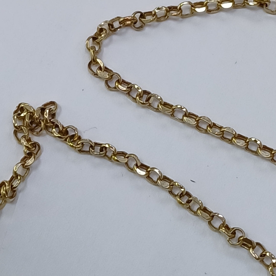 CADENA ORO 14 K 2,30 GRMS (SEMINUEVO)