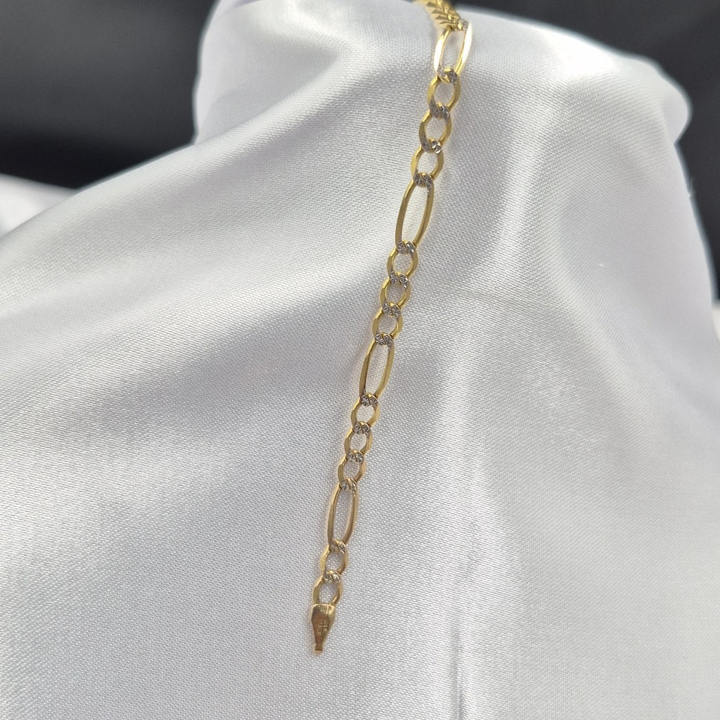 PULSERA ORO, RODIADO 14 K 3.9 GRMS (SEMINUEVO)