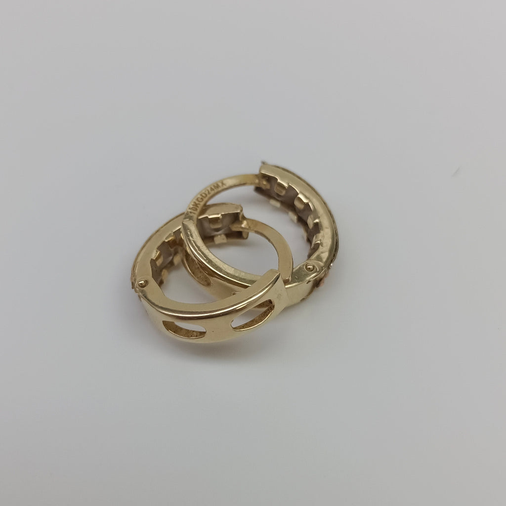 ARETES PAR ORO 10 K 1,30 GRMS (SEMINUEVO)