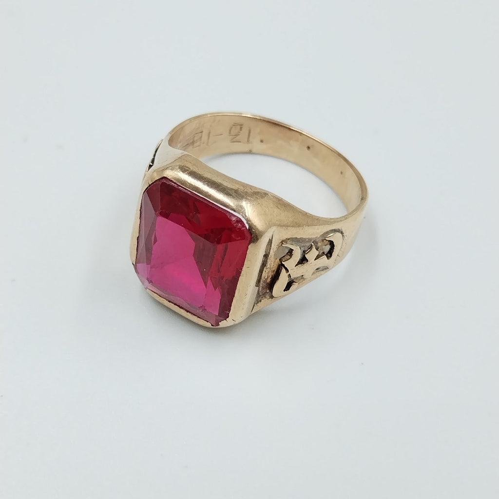 ANILLO ORO 10 K 10,40 GRMS (SEMINUEVO)