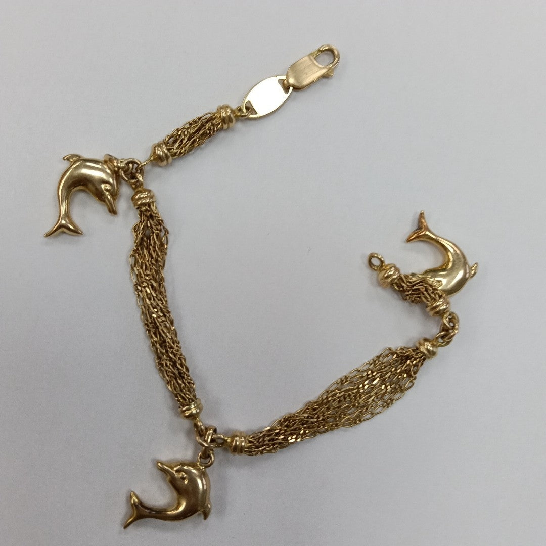 PULSERA ORO 14 K 15,30 GRMS (SEMINUEVO)