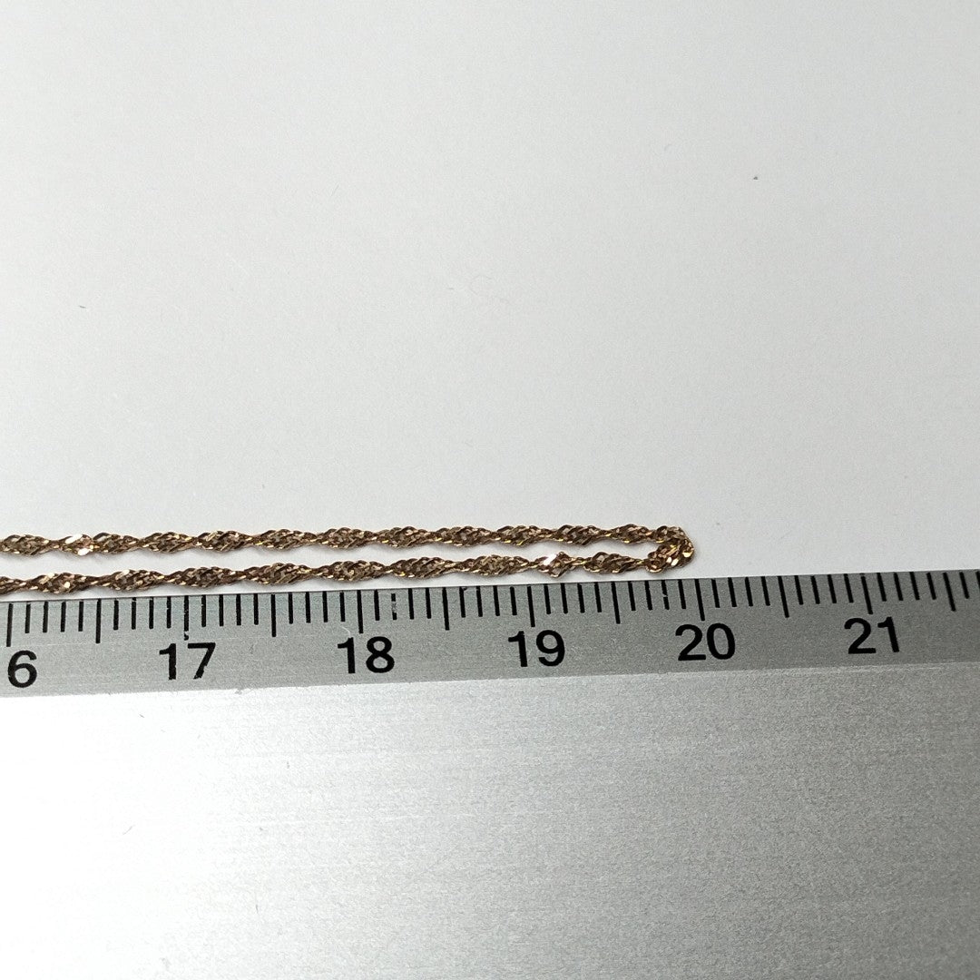 CADENA ORO 14 K 1.2 GRMS (SEMINUEVO)