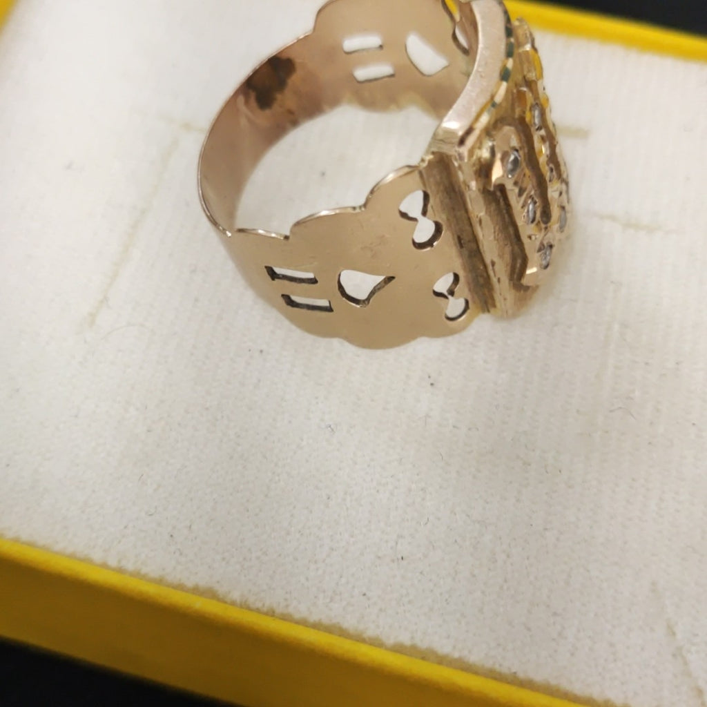 ANILLO ORO 8 K 10,10 GRMS (SEMINUEVO)