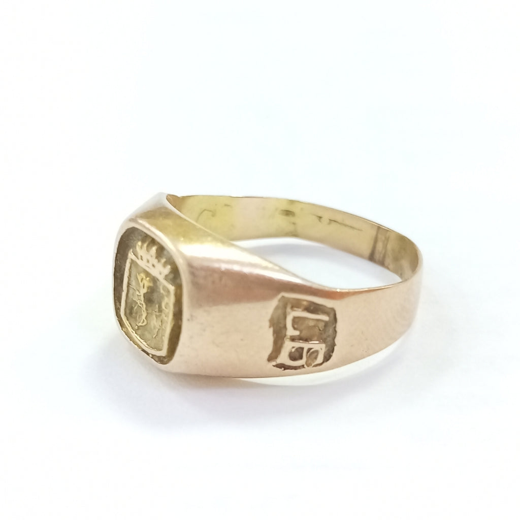 ANILLO DE GRADUACIÓN ORO 8 K 2,50 GRMS (SEMINUEVO)