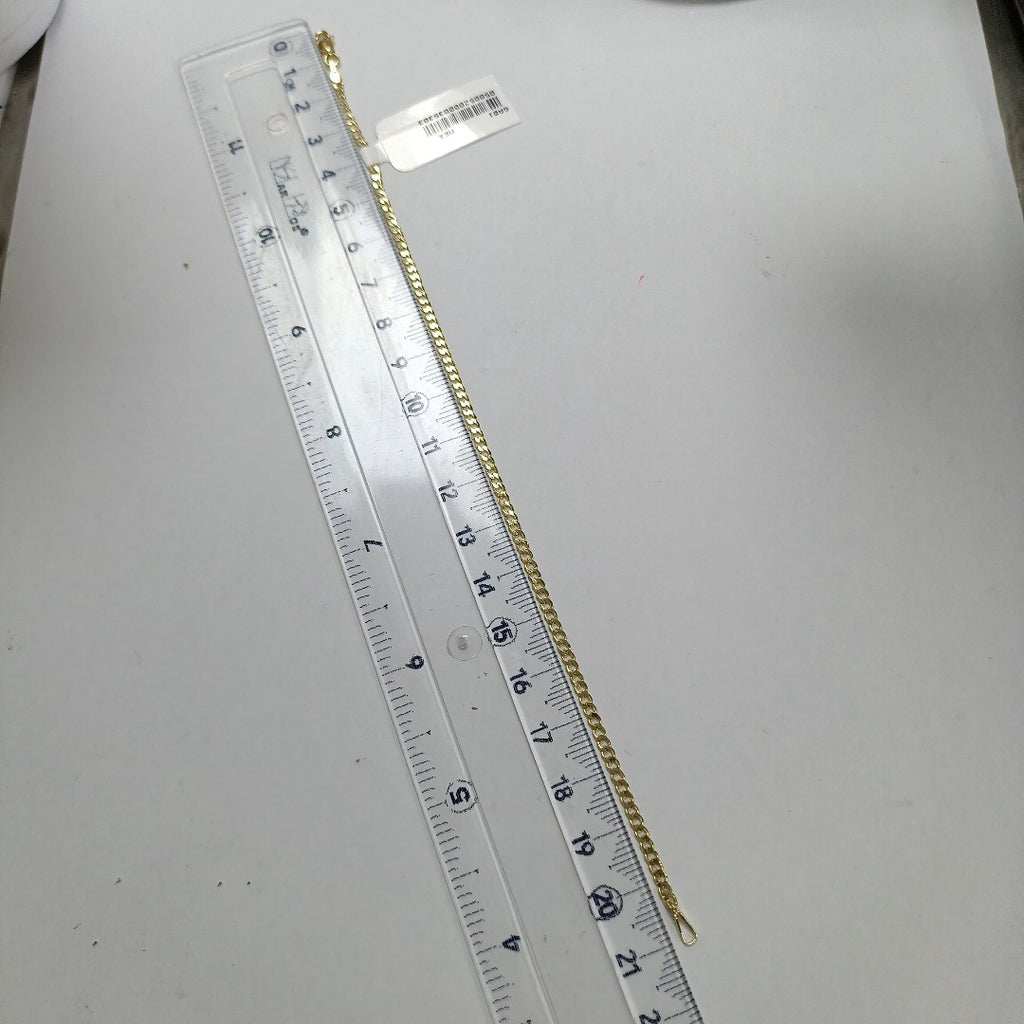 PULSERA BARBADA 14K 21 CM 2.3 GR (NUEVO)