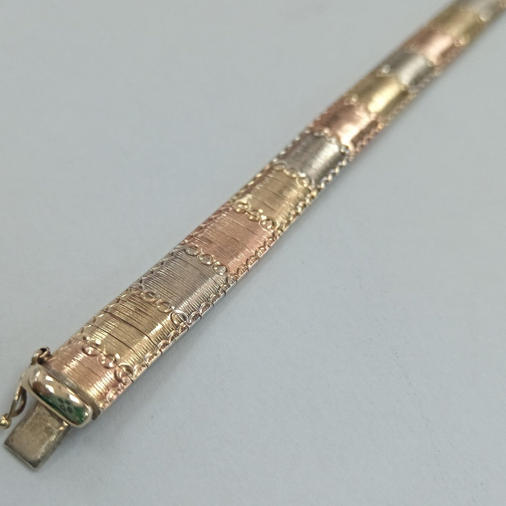 PULSERA RIGIDA ORO 14 K 15,60 GRMS (SEMINUEVO)