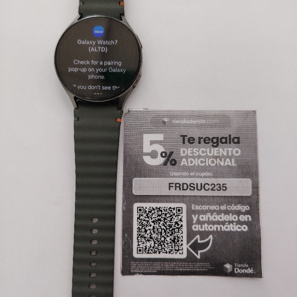 SMARTWATCH SAMSUNG GALAXY WATCH 7 SM-L310 44 MM GPS (SEMINUEVO)