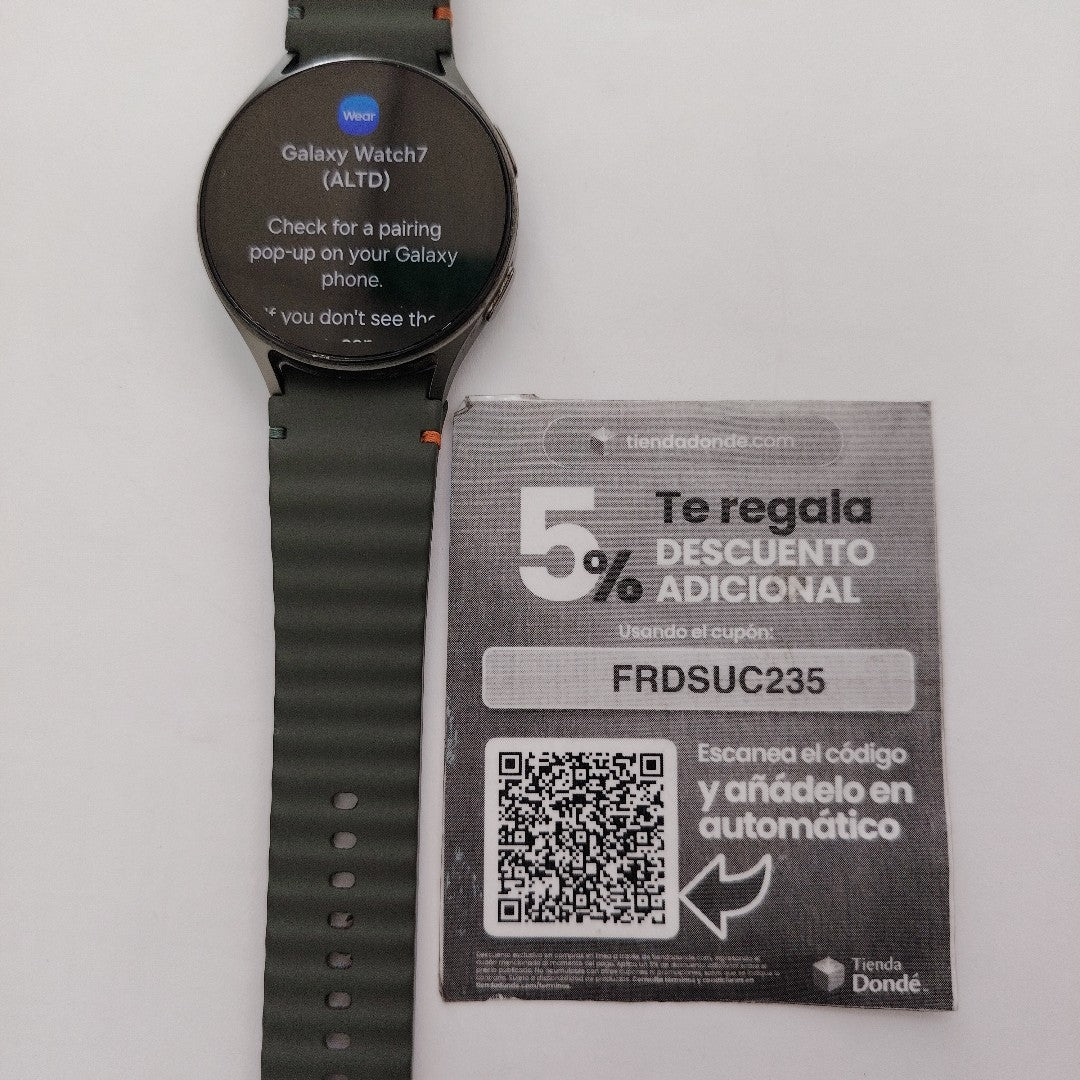SMARTWATCH SAMSUNG GALAXY WATCH 7 SM-L310 44 MM GPS (SEMINUEVO)
