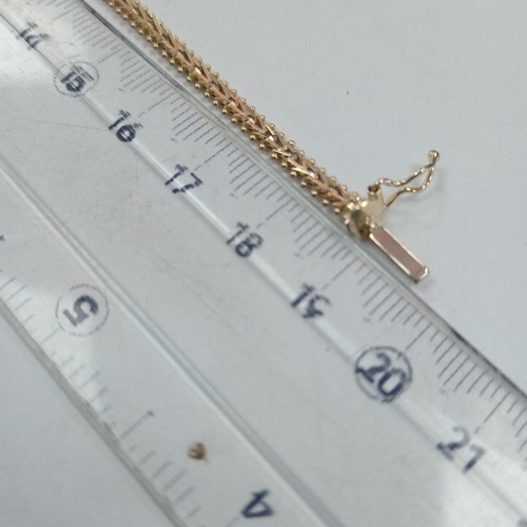 PULSERA ORO 14 K 8.9 GRMS (SEMINUEVO)