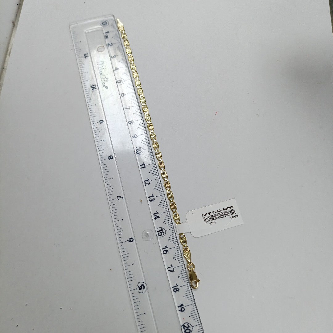 PULSERA GUCHI 14K 18 CM 2.8 GR (NUEVO)
