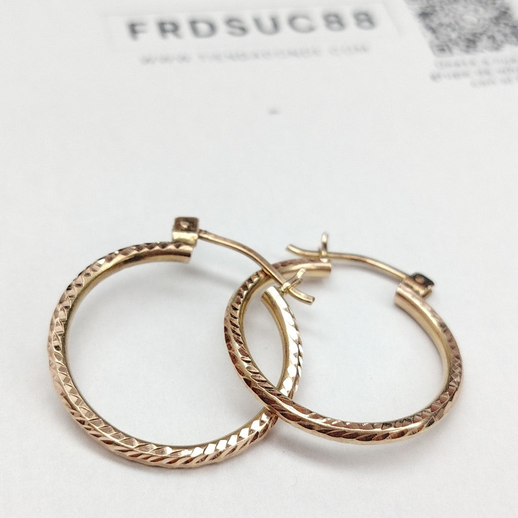 ARRACADAS PAR ORO 8 K 2,50 GRMS (SEMINUEVO)