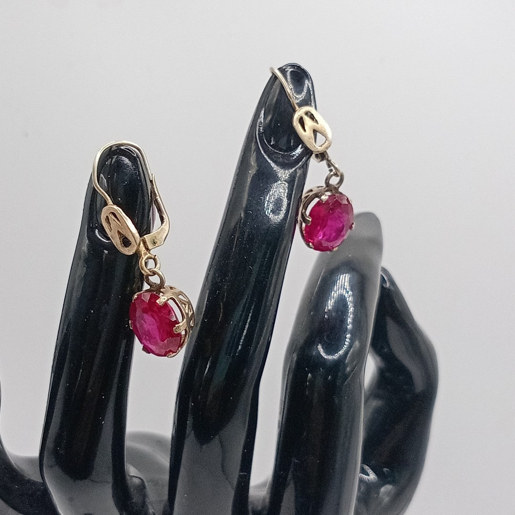 ARETES PAR ORO 8 K 3.3 GRMS (SEMINUEVO)