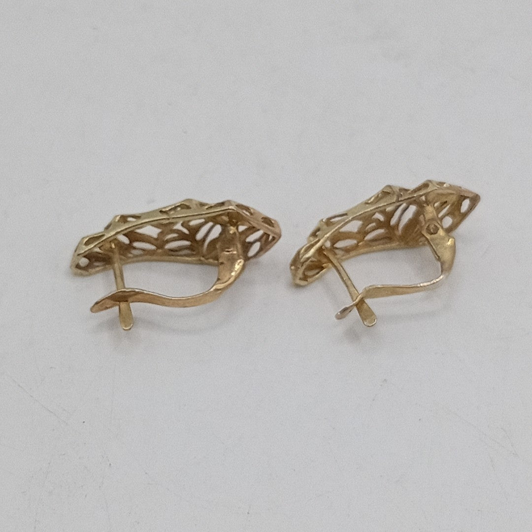 ARETES PAR ORO 10 K 2.4 GRMS (SEMINUEVO)