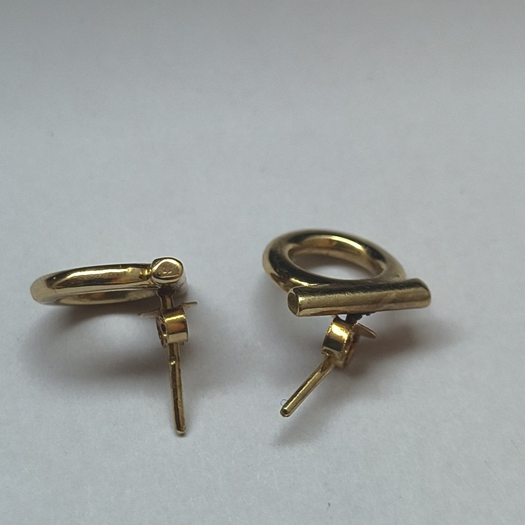 ARETES PAR ORO 10 K 3 GRMS (SEMINUEVO)